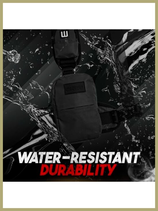 Water Resistant Nylon Sling Bag Crossbody Backpack for Hiking Travel main image 4